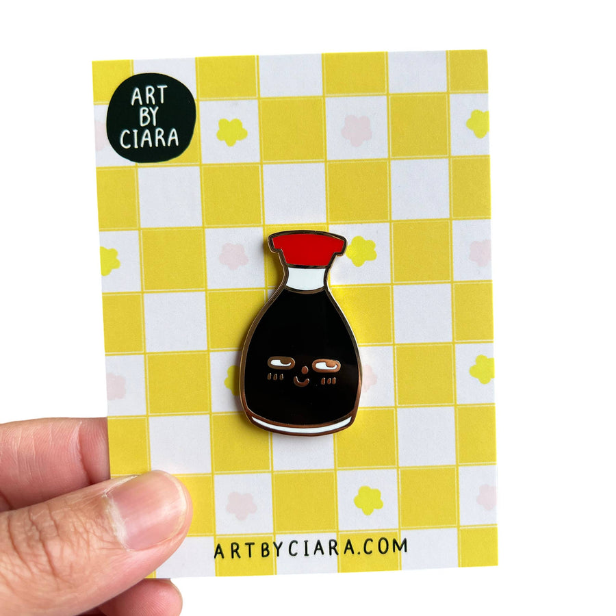 Soy Sauce Enamel Pin