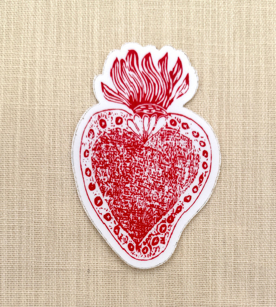 Borges Heart Sticker, USA