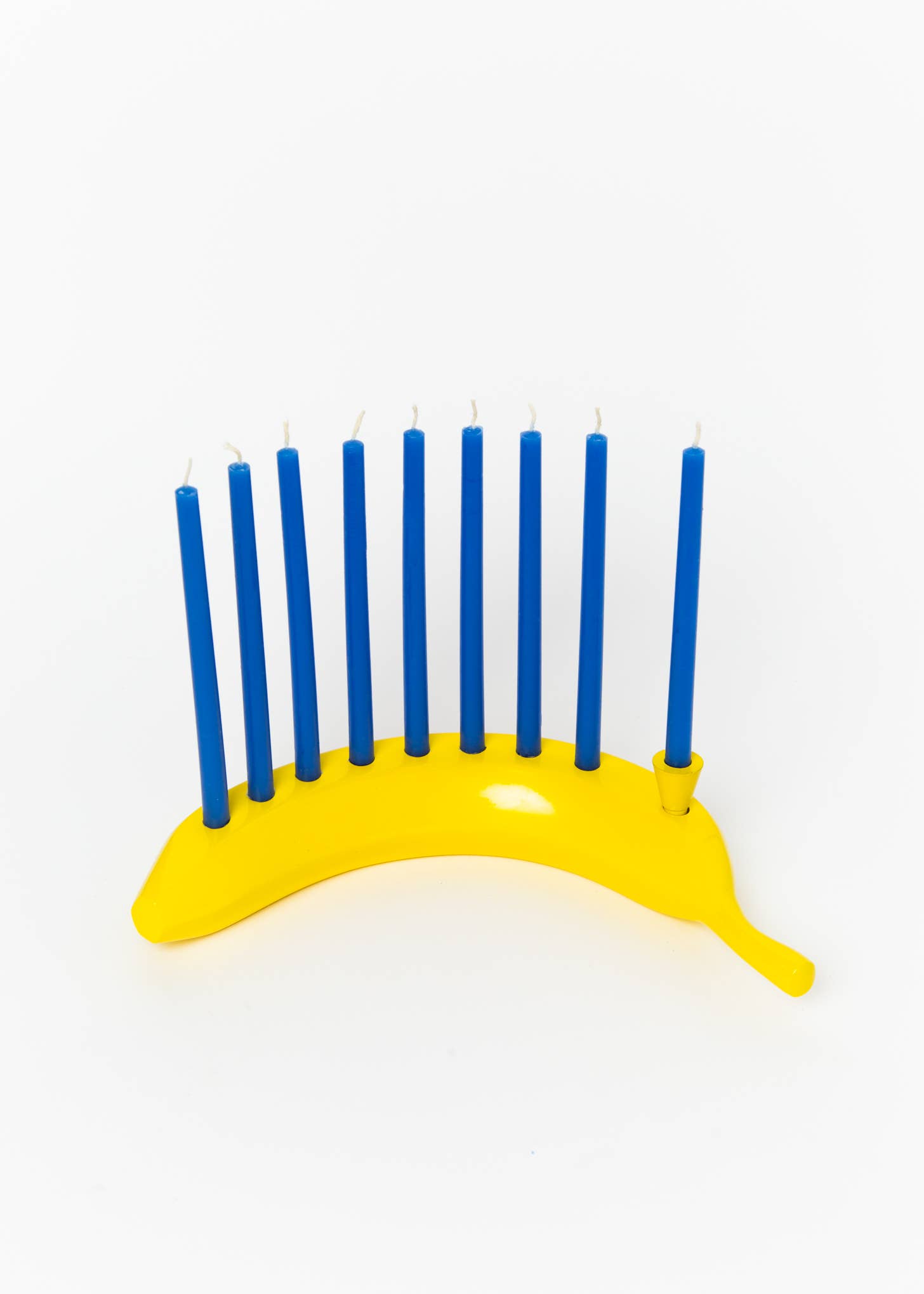 The Banana Menorah: Stainless Steel (Polished)