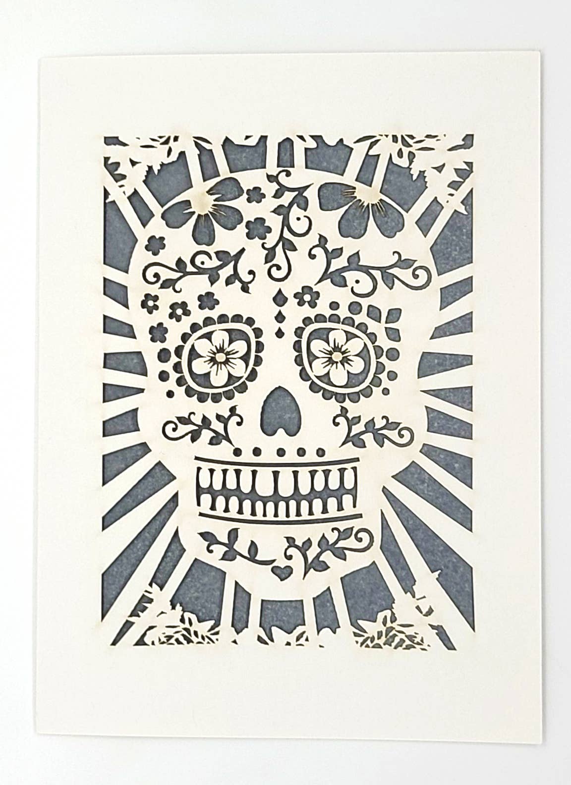 Sugar Skull: Lime Green / A7