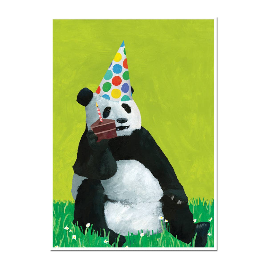 Pandamonium Birthday Card