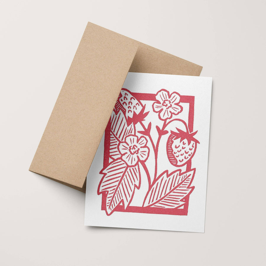 Strawberry Vine Card
