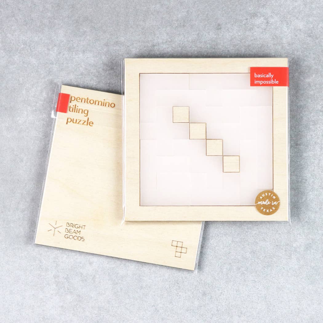 Basically Impossible Square Pentomino Puzzles: Rainbow