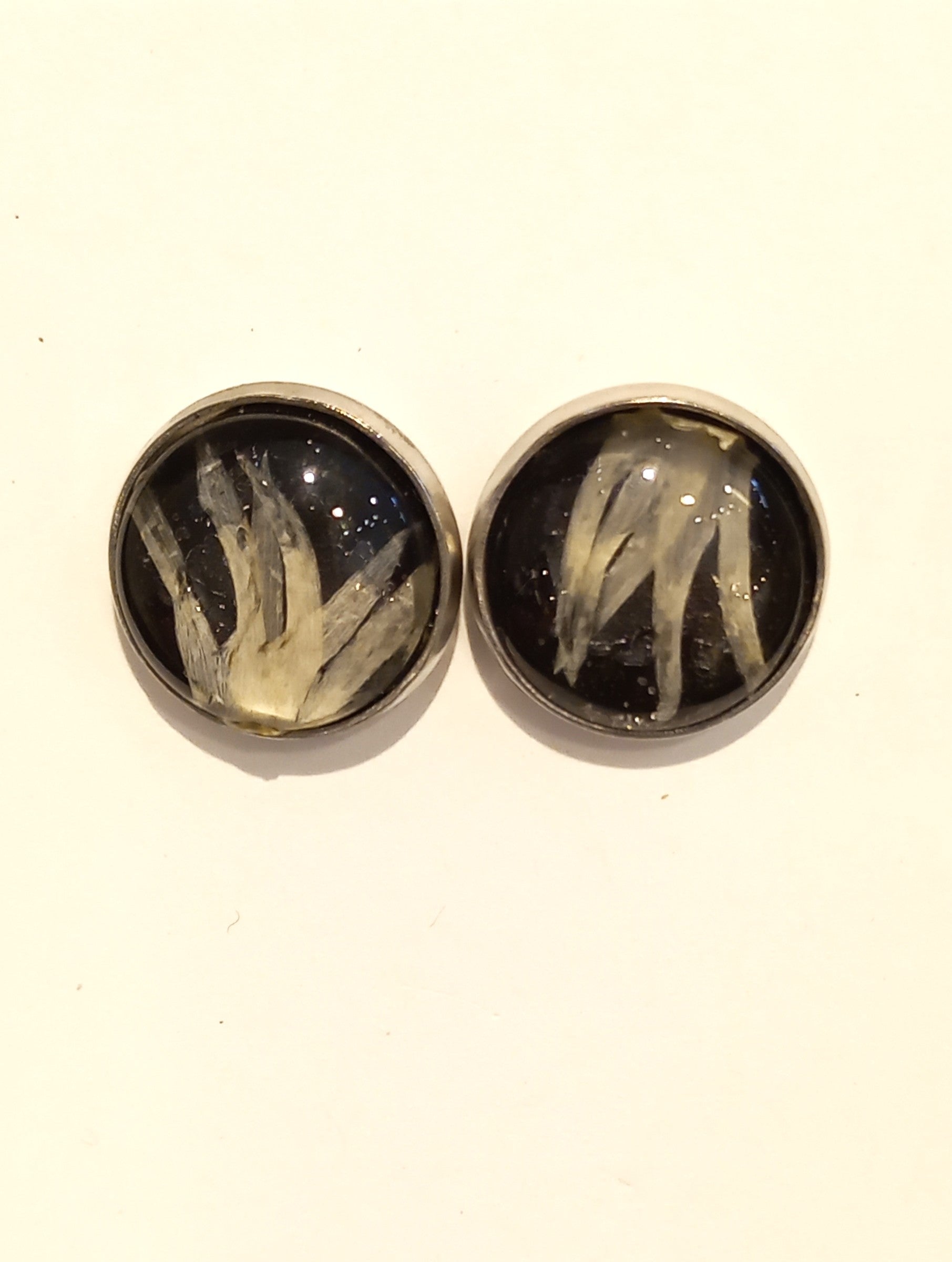 Pressed Flower Earrings by Heidi Jack