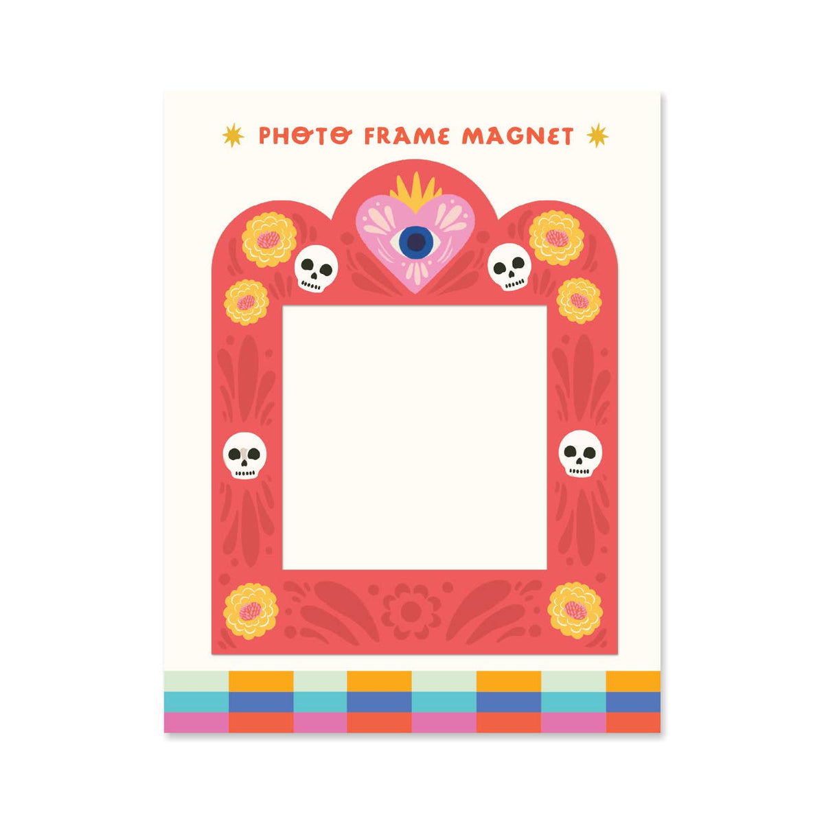Día de los Muertos Photo Frame Magnet