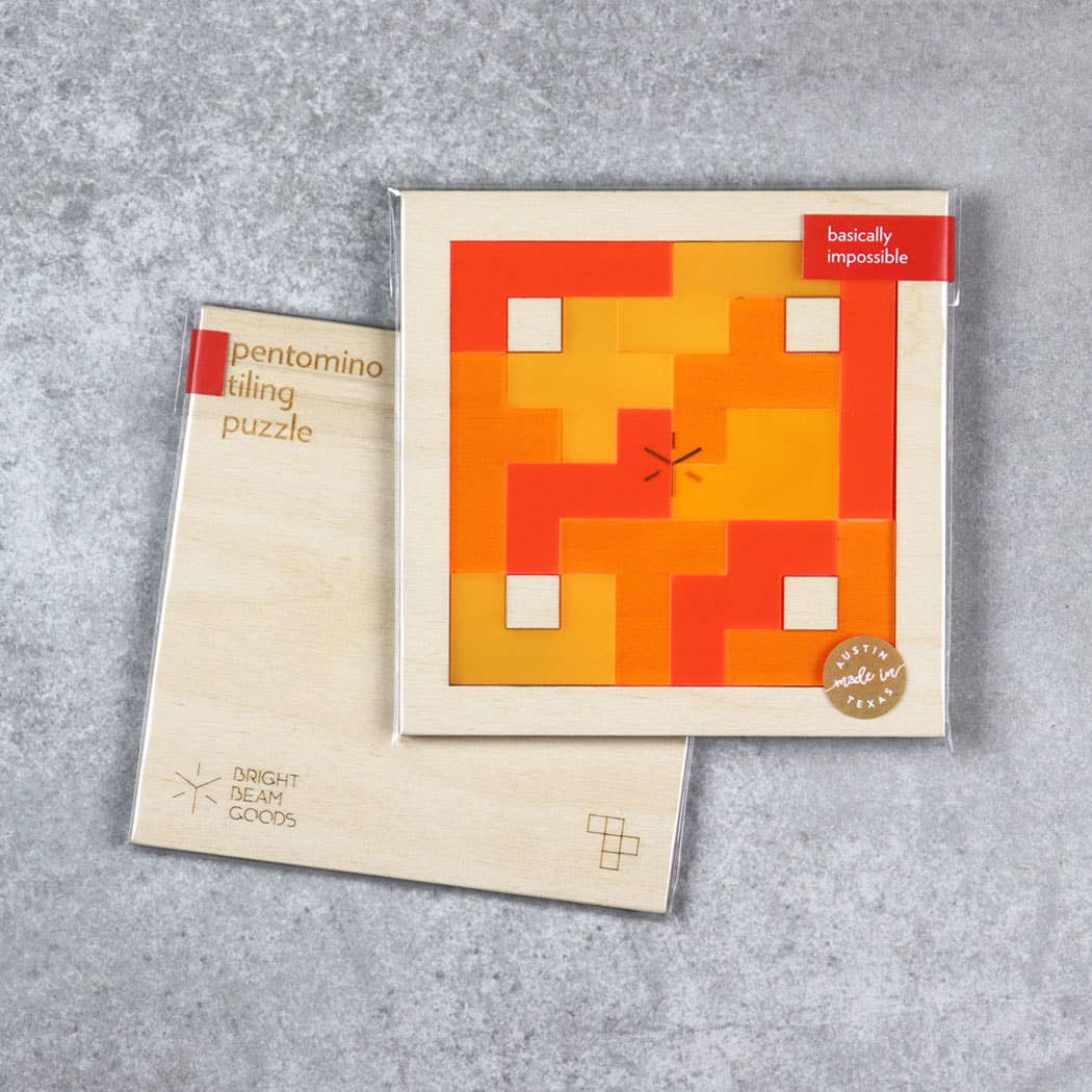 Basically Impossible Square Pentomino Puzzles: Rainbow