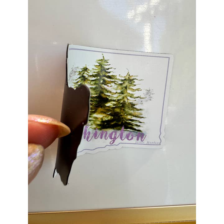 Magnet | Lavender Washington State