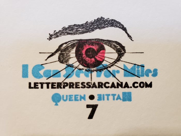 I Can See For Miles Greeting Card