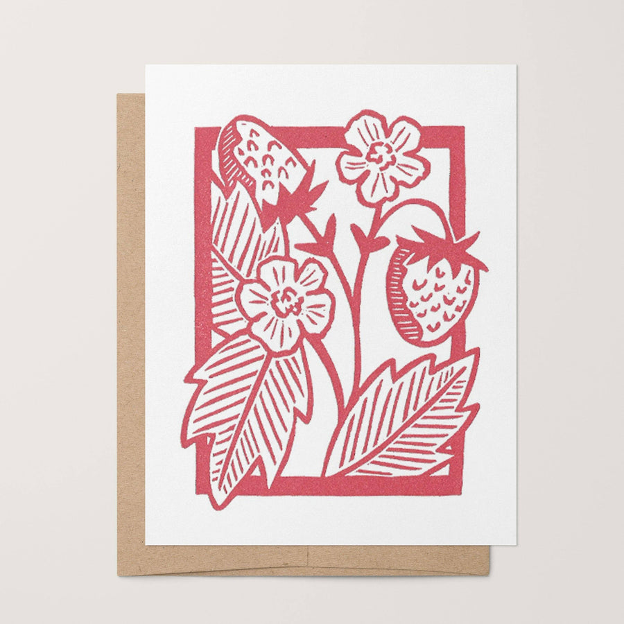 Strawberry Vine Card