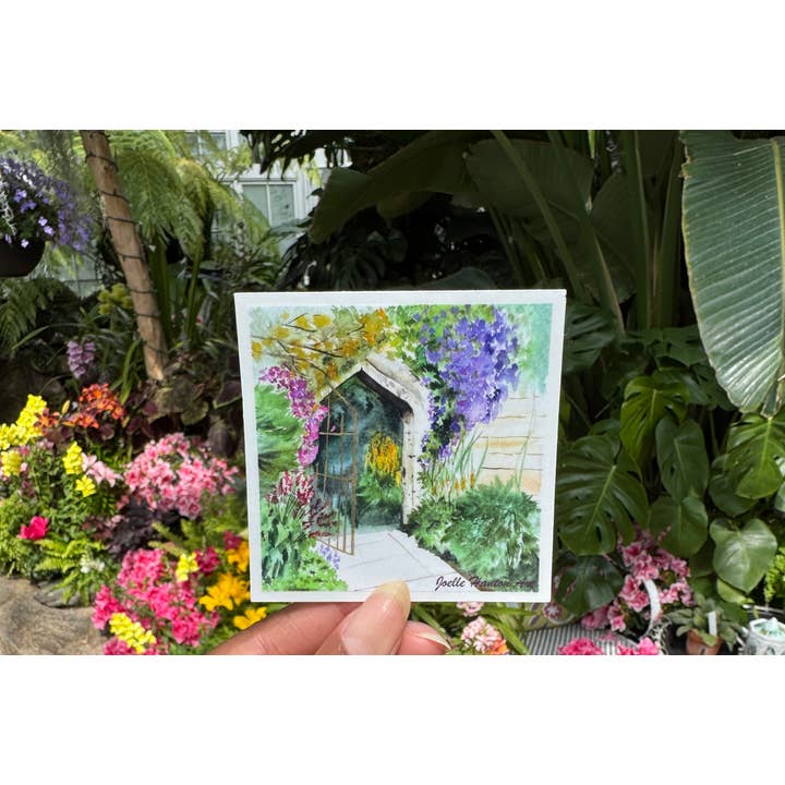 The Garden Gate Vinyl Sticker