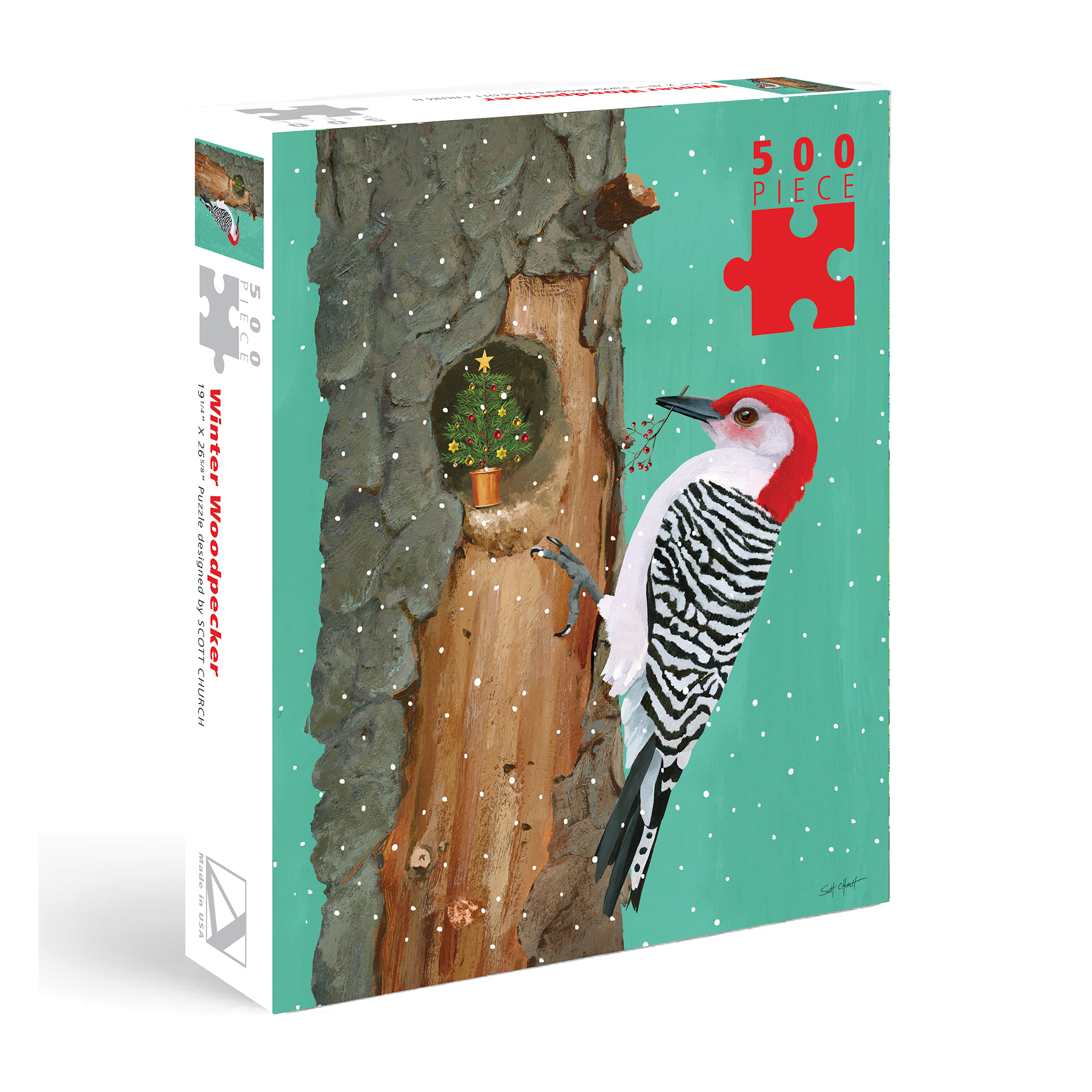 Woodpecker Puzzle 500 Piece Puzzle