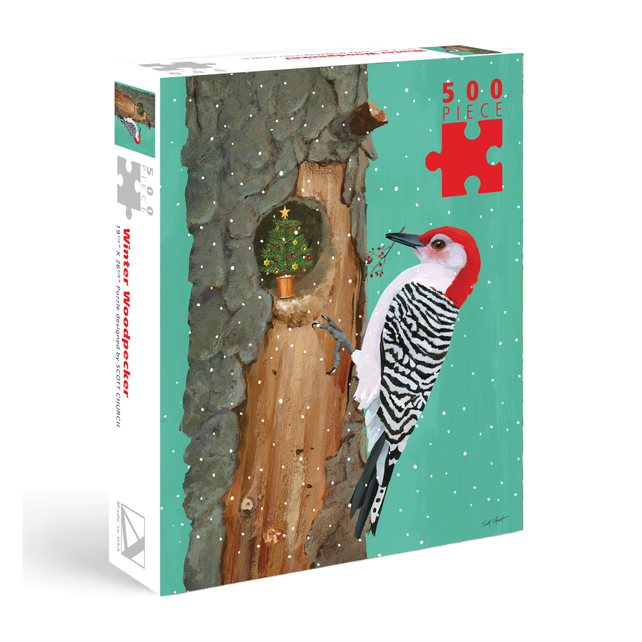 Woodpecker Puzzle 500 Piece Puzzle