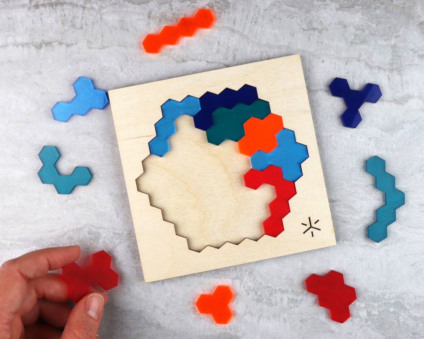 Kinda Tricky Adventure Honeycomb Puzzle