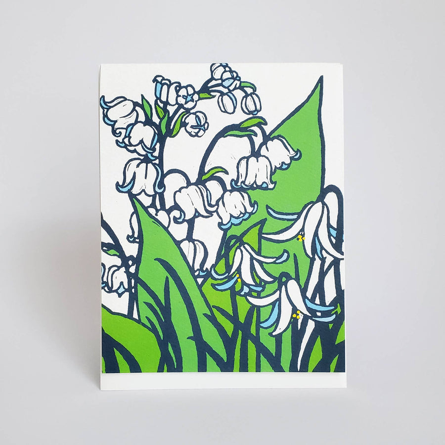 Spring Lily of the Valley Card