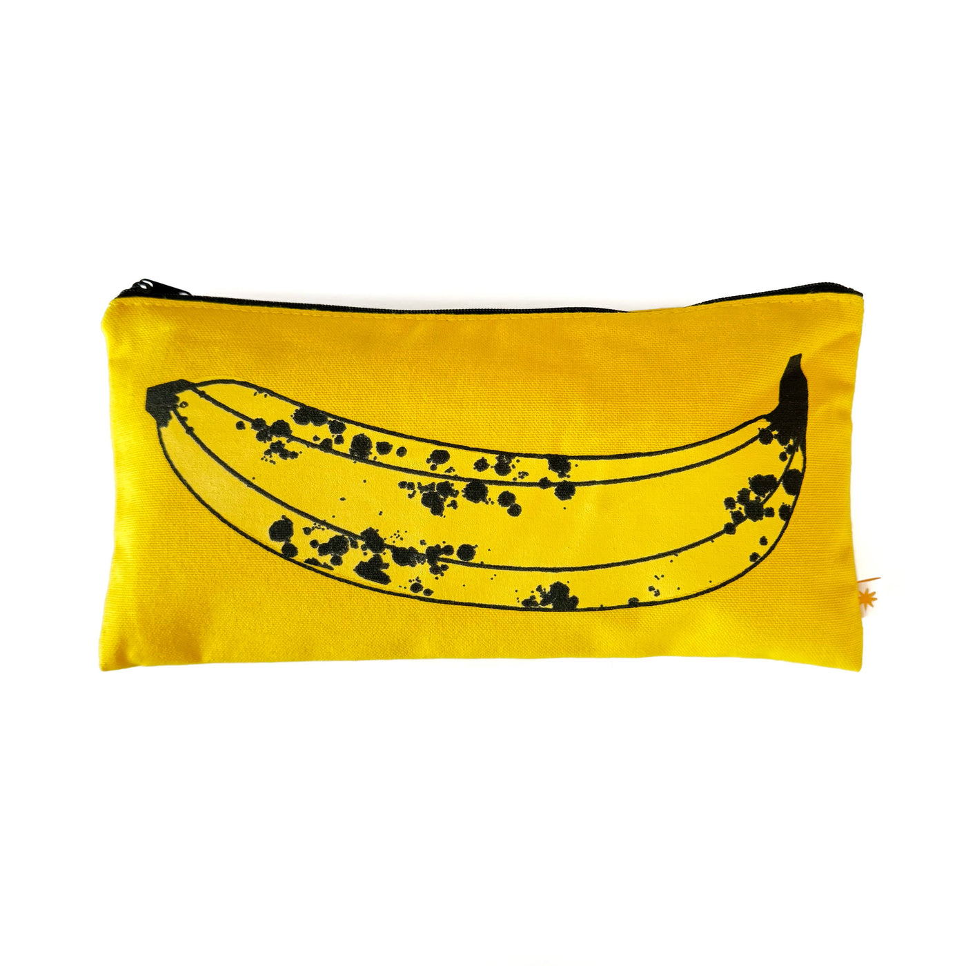 Banana/Slug Canvas Travel Pouch