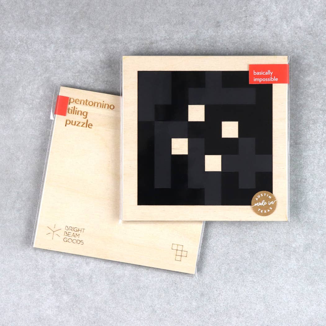 Basically Impossible Square Pentomino Puzzles: Rainbow