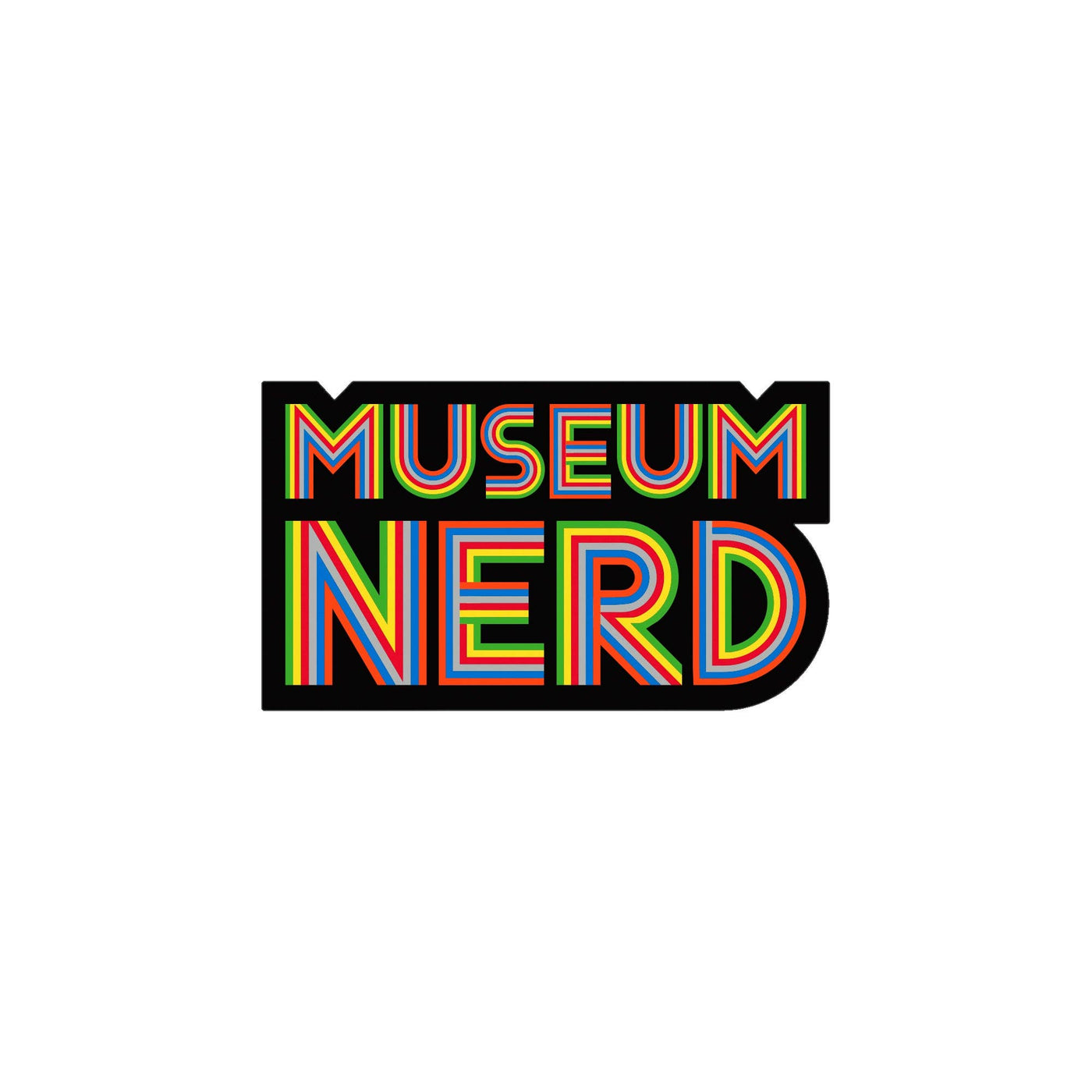 Museum Nerd Classic Sticker
