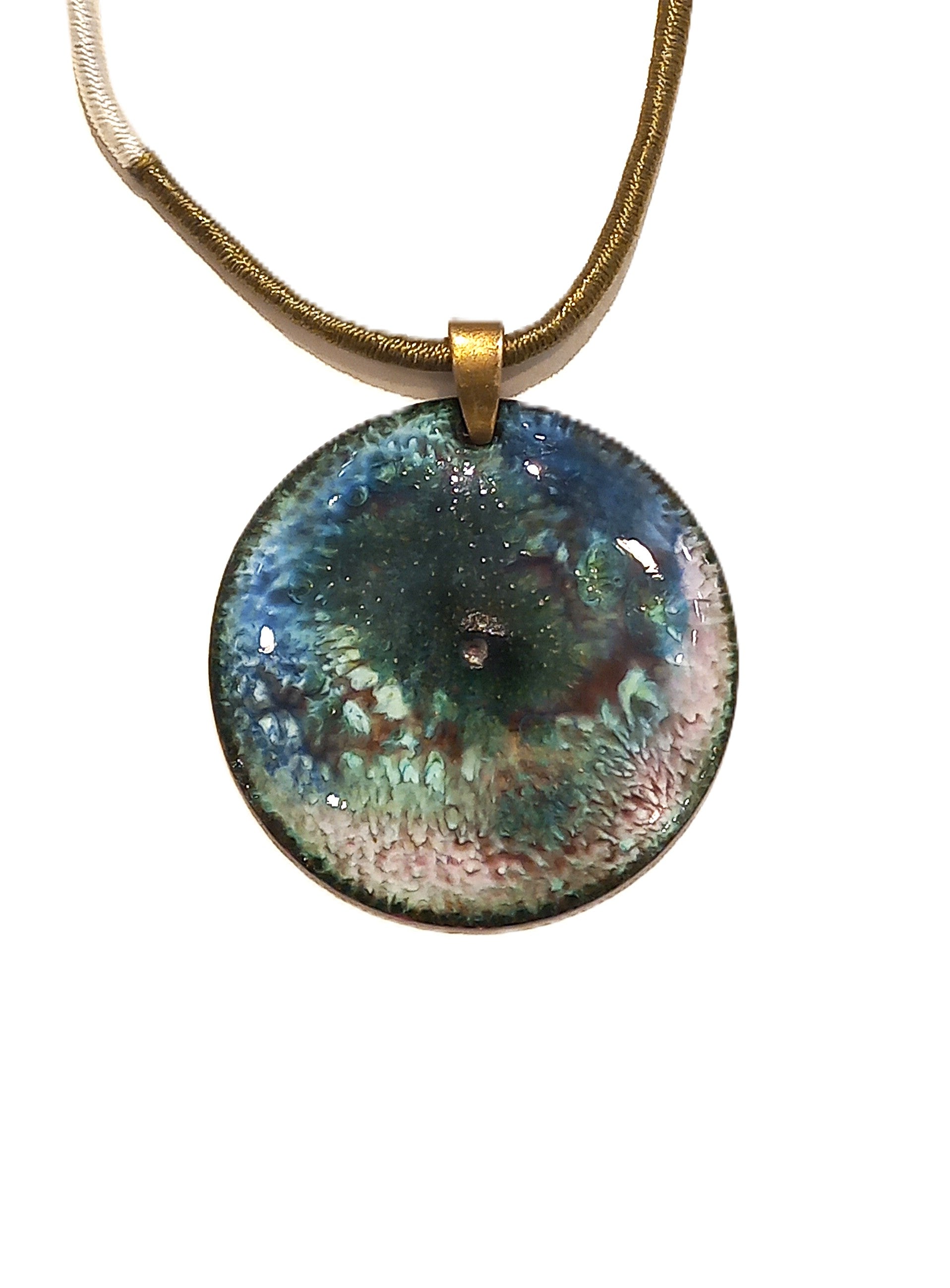 Enamel Pendants by Heidi Jack