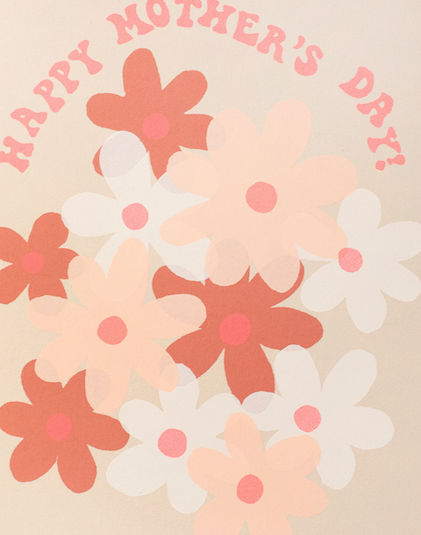 Mom Flower Bunch Card