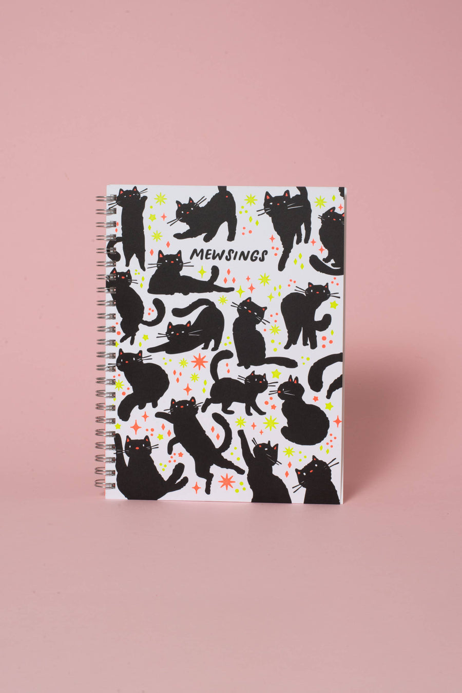 Mewsings Cat Blank Letterpress Notebook by Hello!Lucky