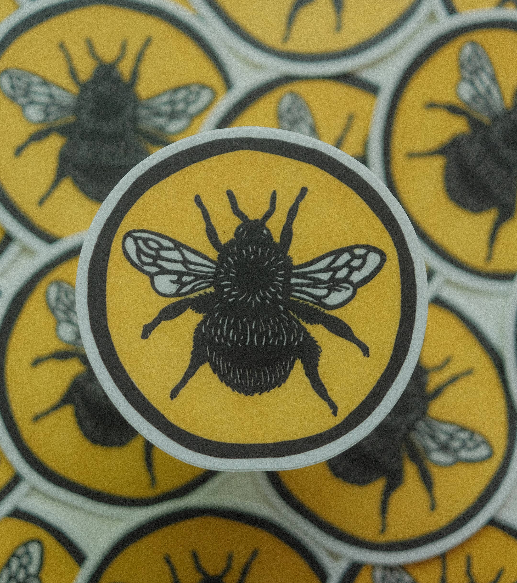 Bumble Bee Vinyl Sticker