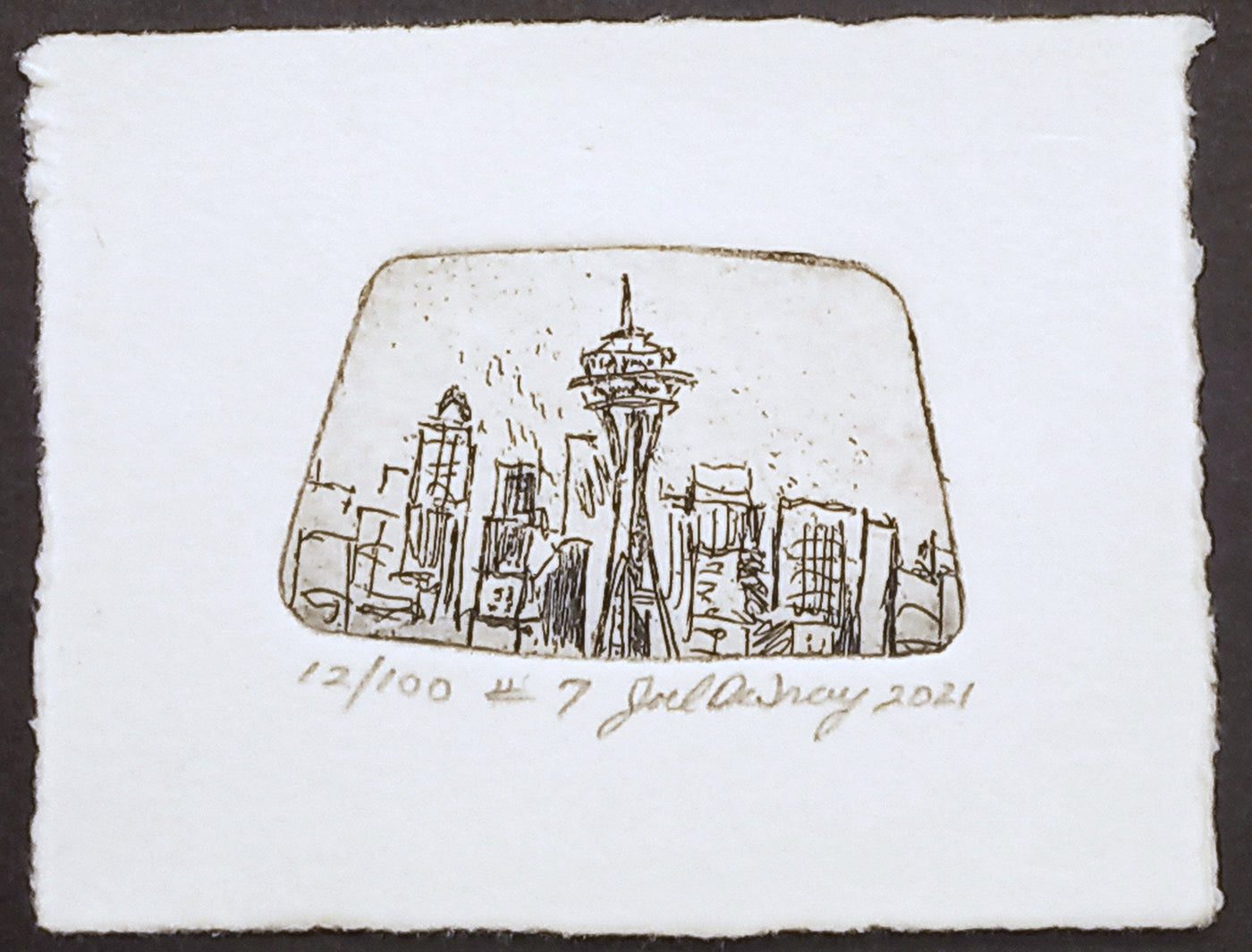 Mini Etchings by Joel DeTray