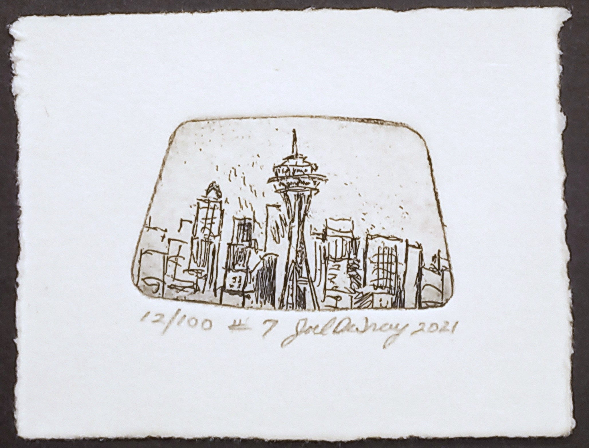 Mini Etchings by Joel DeTray