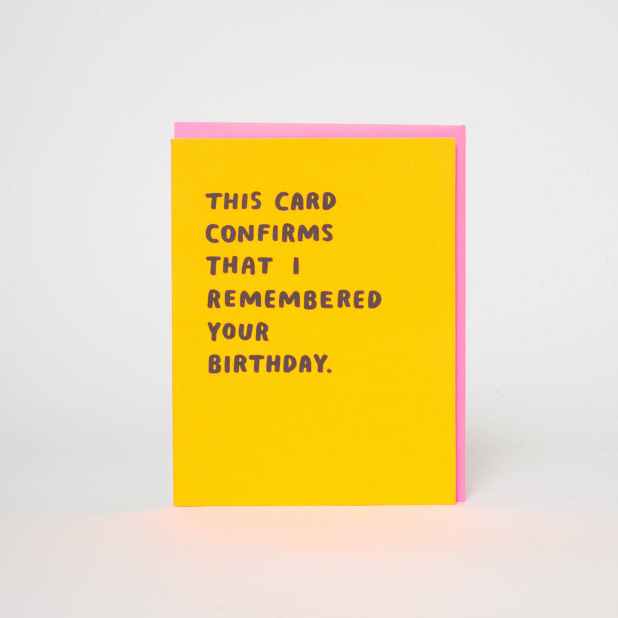 Confirmed Birthday Card by Ashkahn