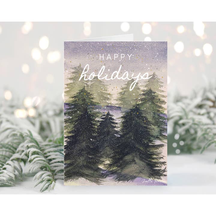 Happy Holidays Greeting Card