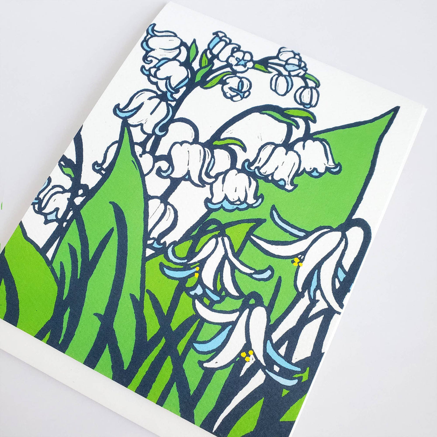 Spring Lily of the Valley Card