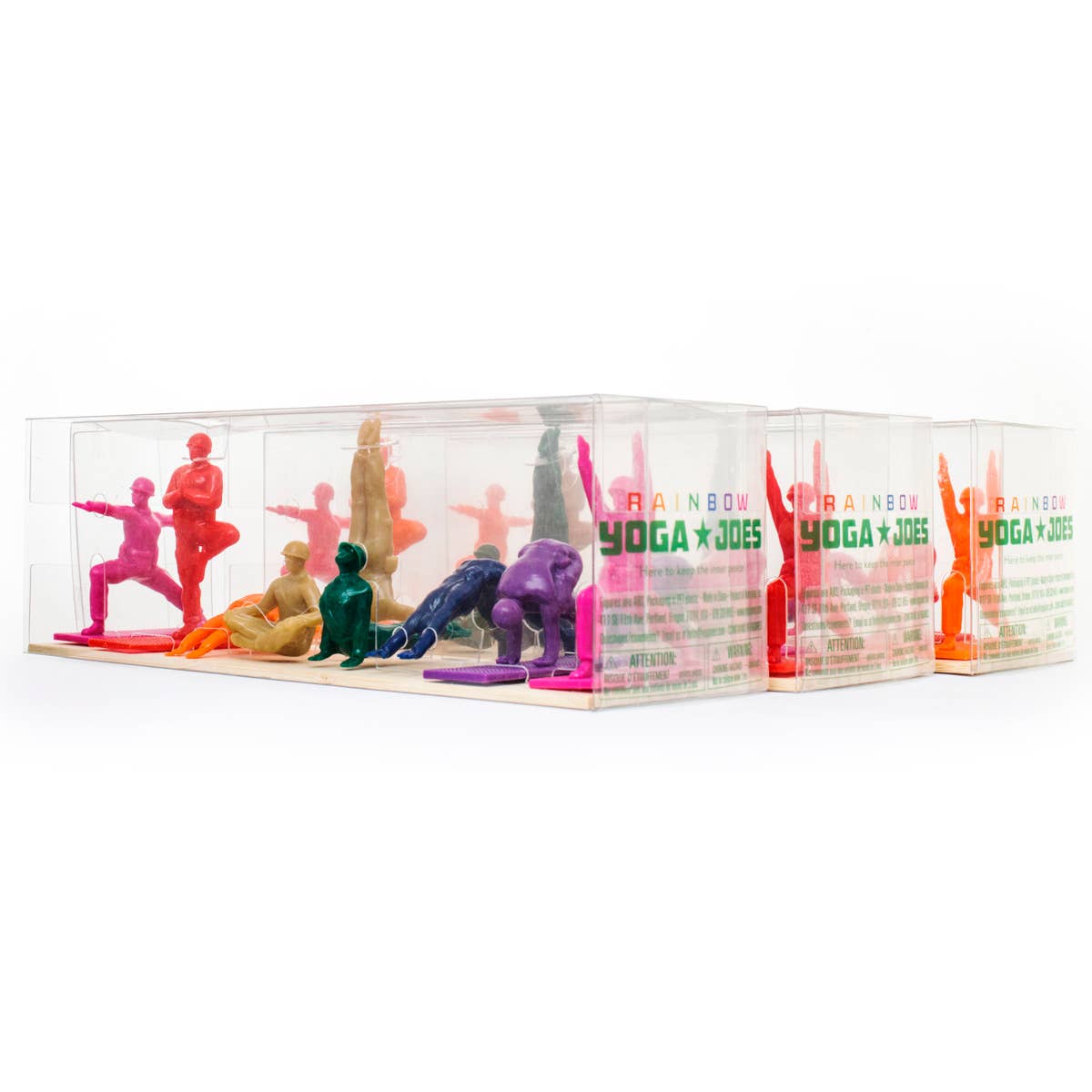 Rainbow Yoga Joes