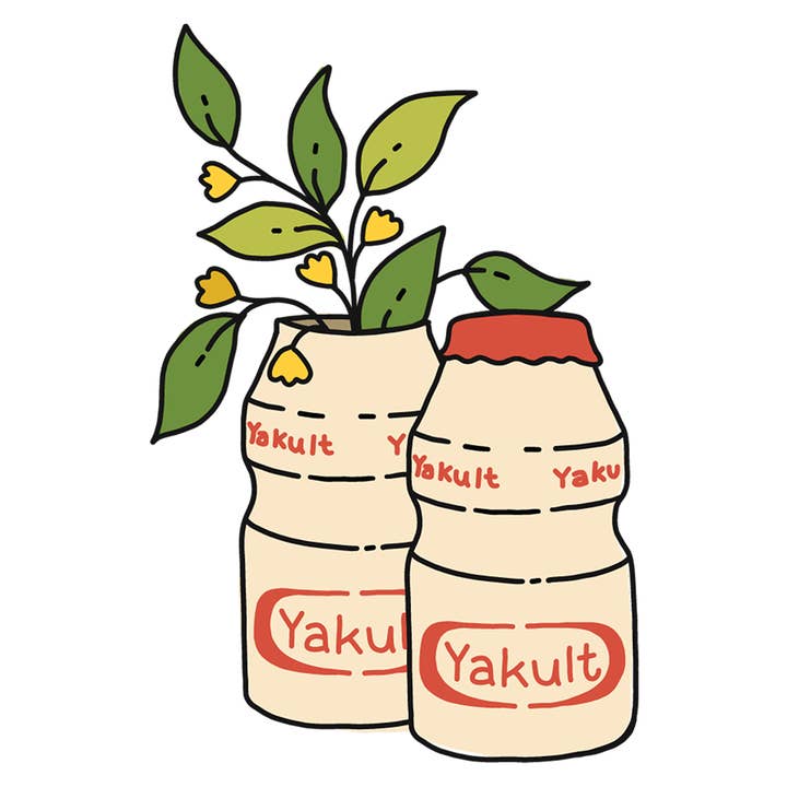 Yogurt Drink Sticker