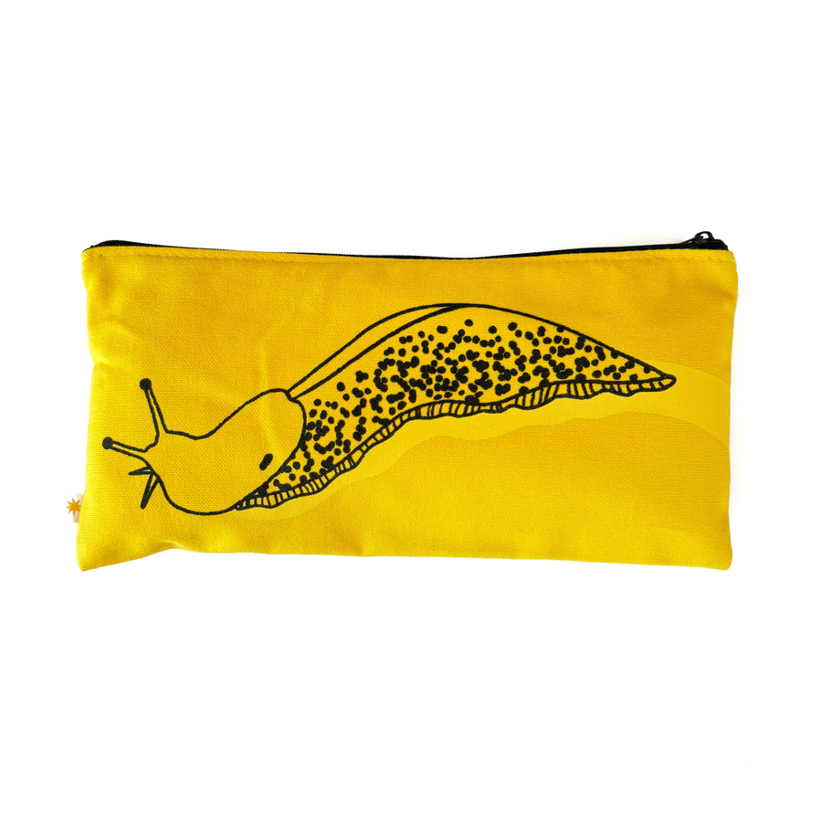Banana/Slug Canvas Travel Pouch