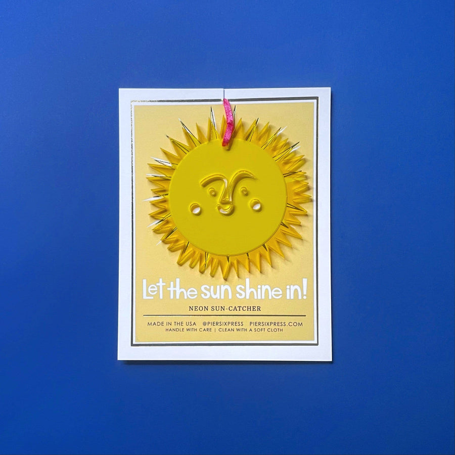Hello Sunshine Neon Suncatcher