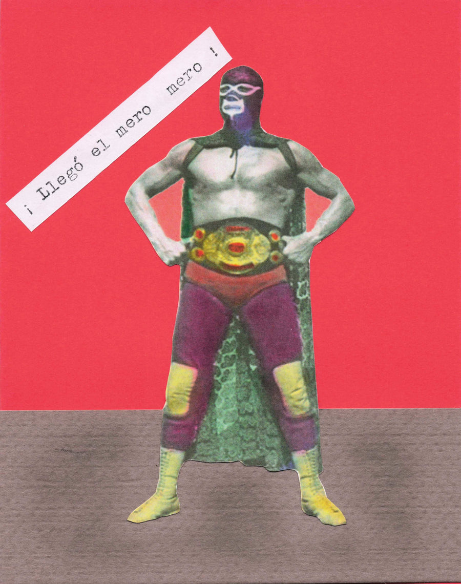 Cut Out Lucha Notecard, Peru