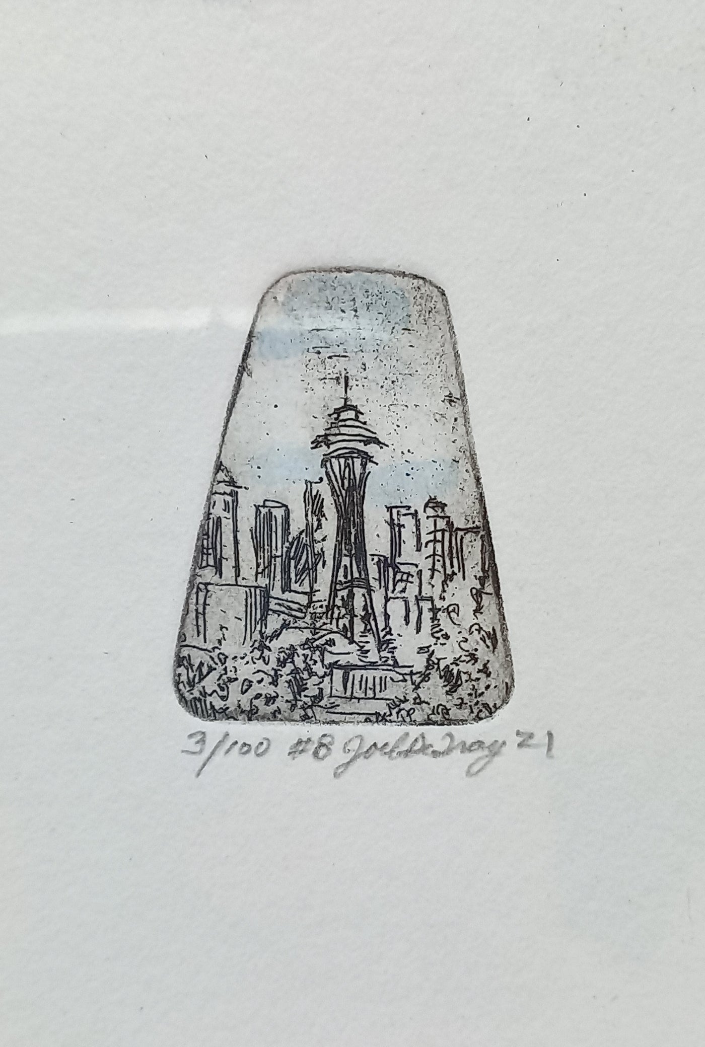 Mini Etchings by Joel DeTray