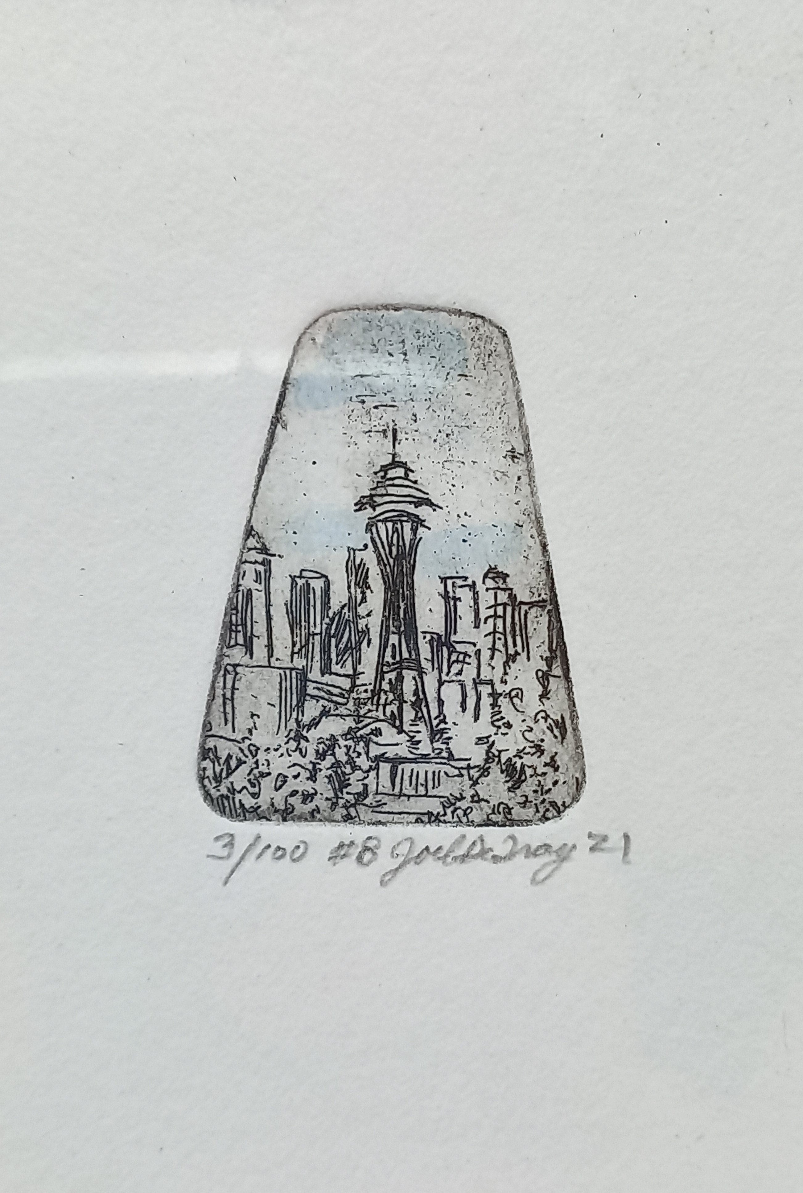 Mini Etchings by Joel DeTray