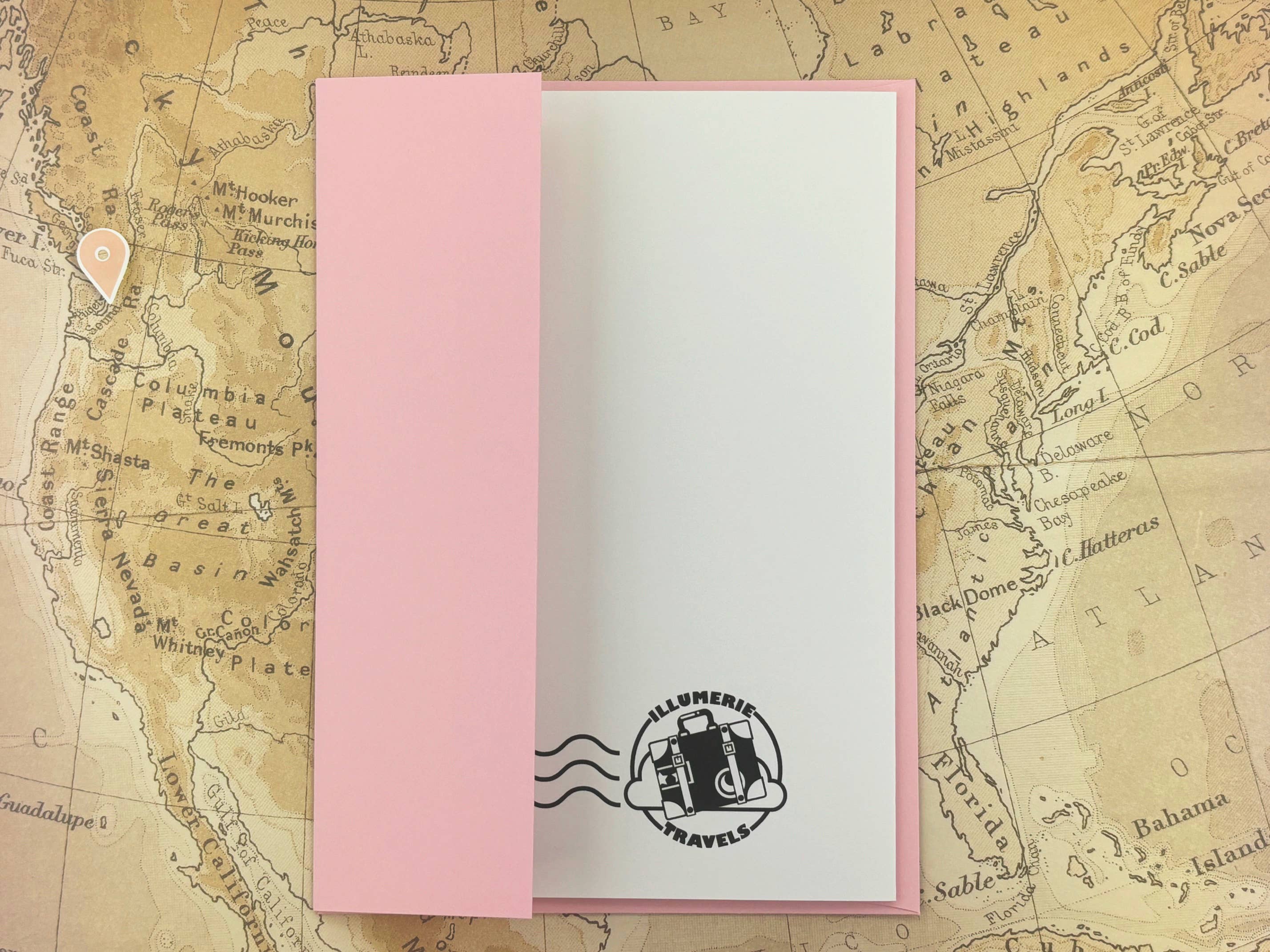 Mount Rainier on Puget Sound Travel Greeting Card