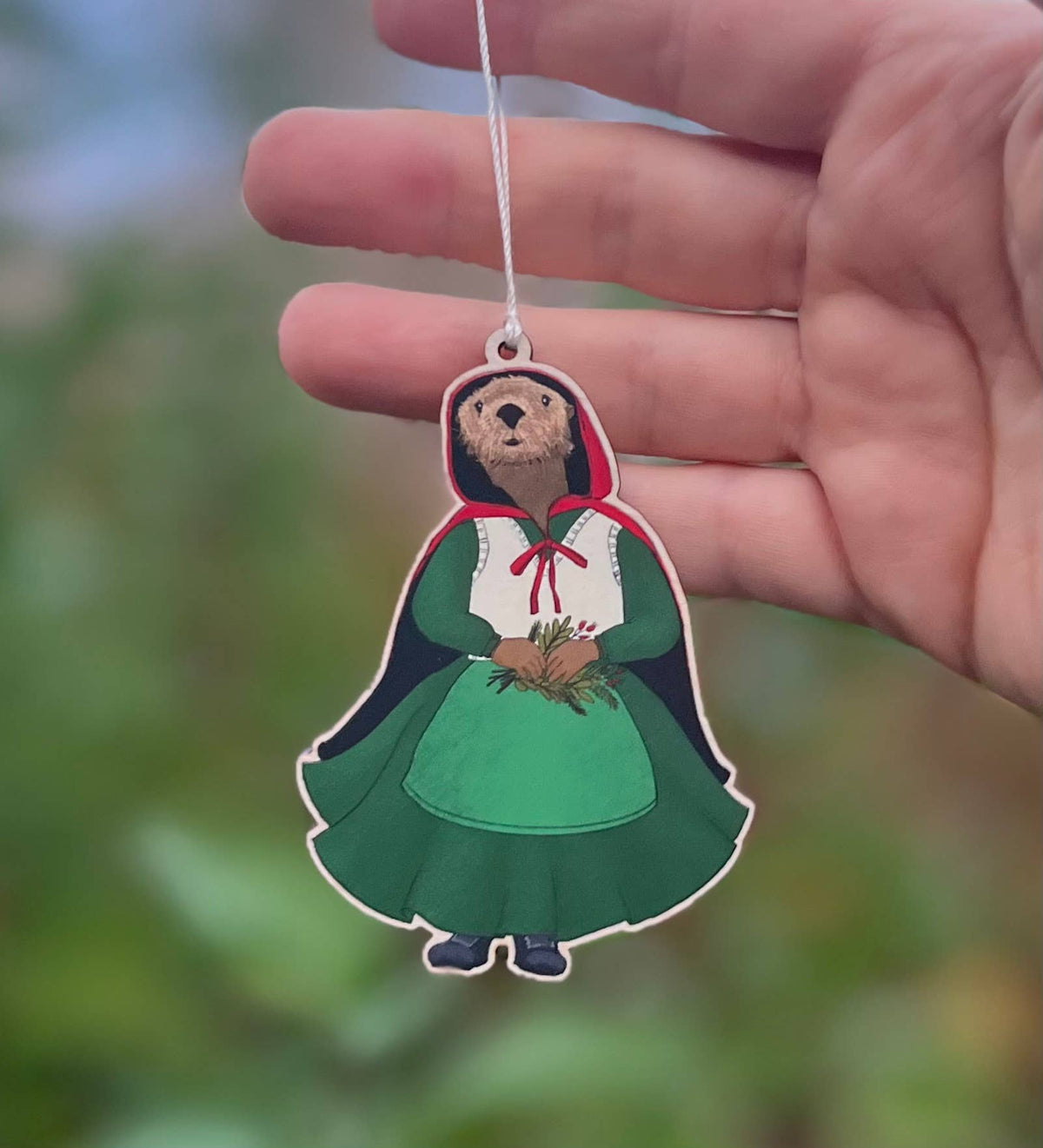 Otter Ornament 