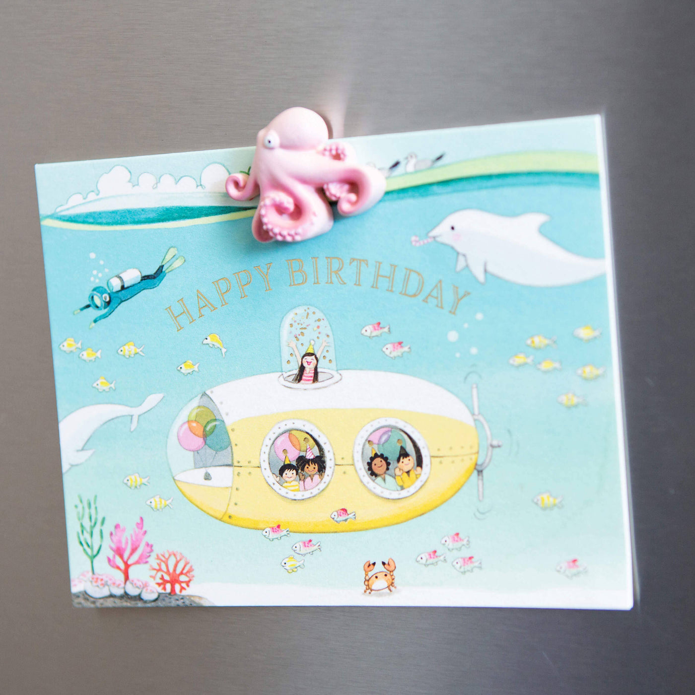 Colorful Octopus Magnets