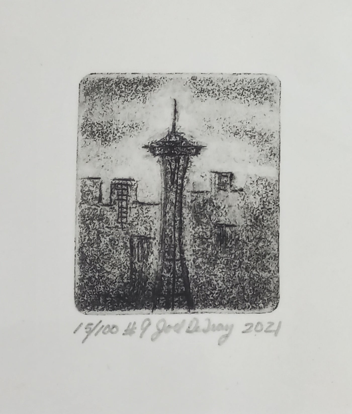 Mini Etchings by Joel DeTray