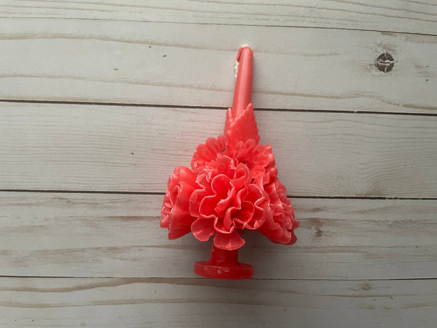 Coral Oaxaca Marigold Day of the Dead Candle (Copy)