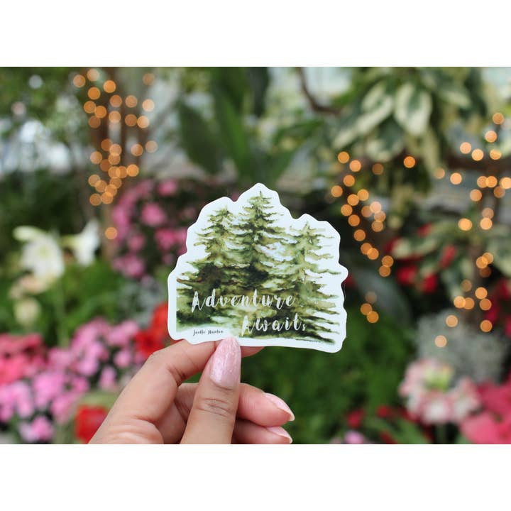 Adventure Awaits Vinyl Sticker