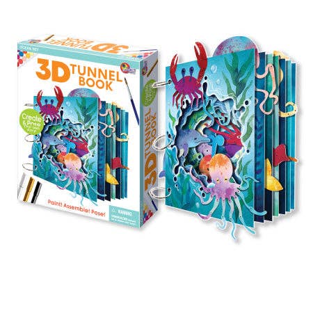 Ocean 3D Tunnel Book (Deluxe Size)