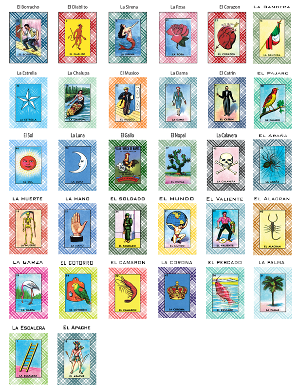 Loteria Pin Buttons: Loteria