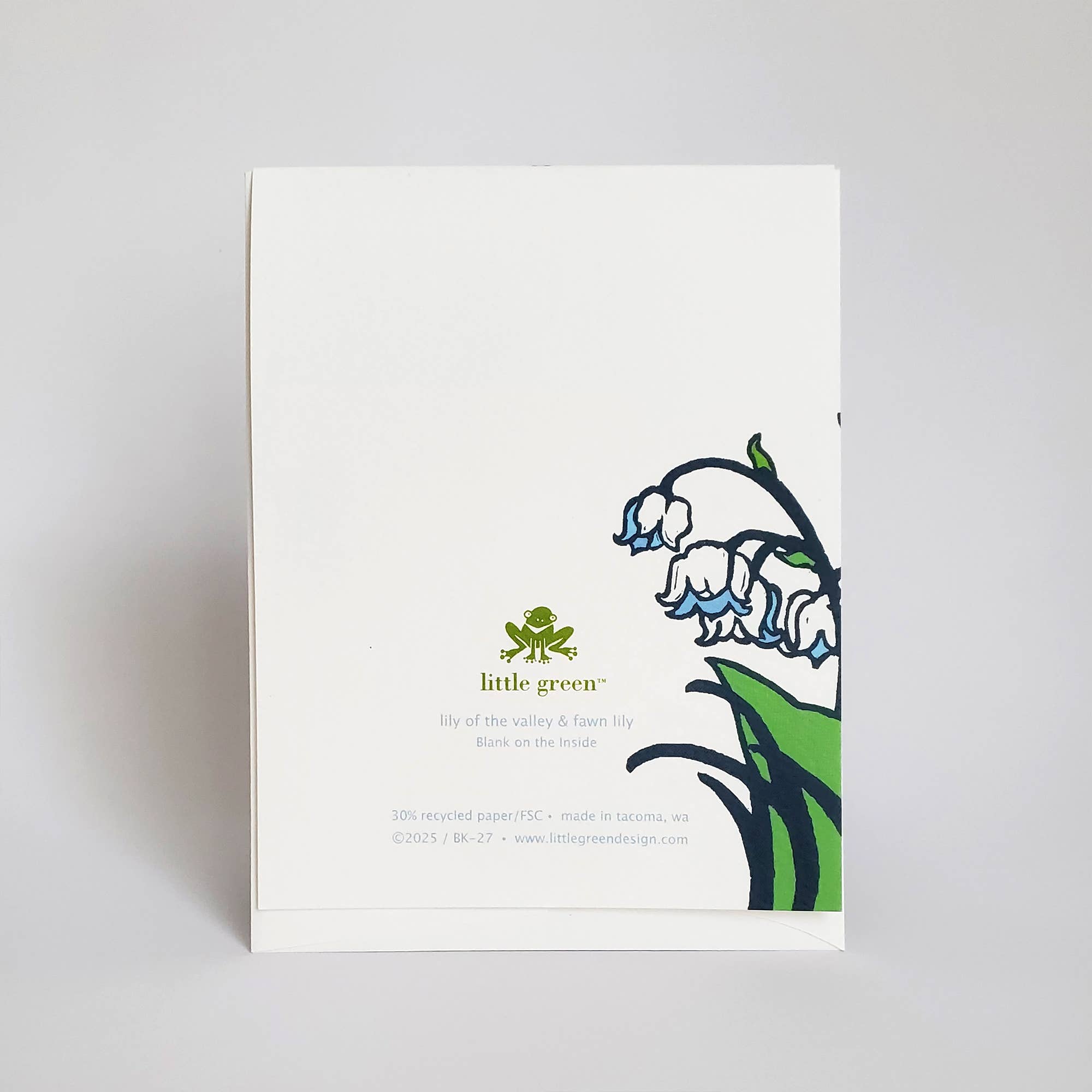 Spring Lily of the Valley Card