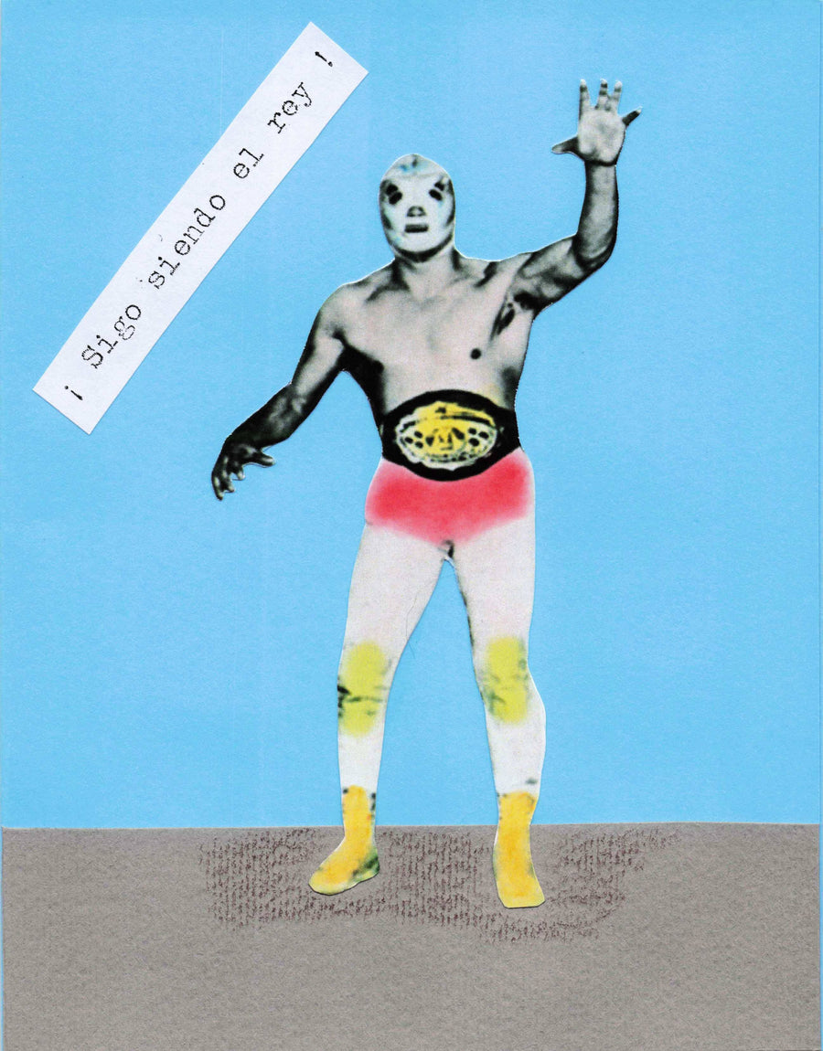 Cut Out Lucha Notecard, Peru