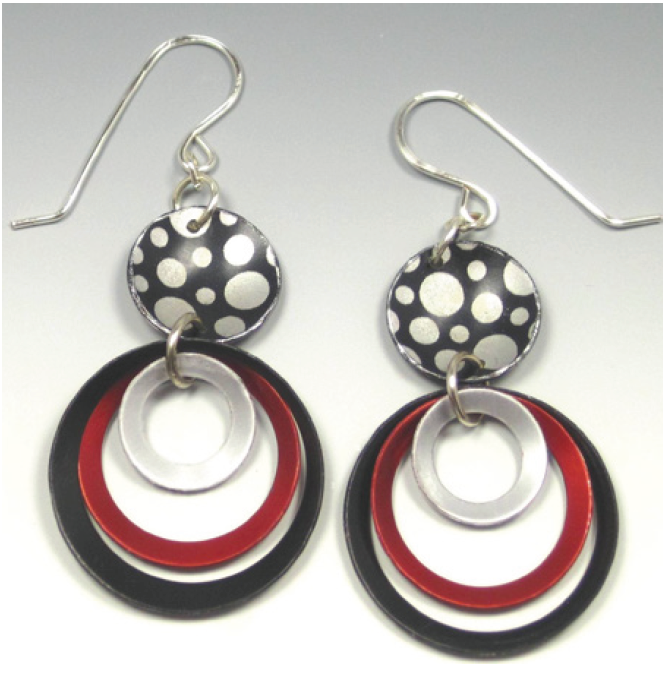 Amelie Earrings by Jennifer Lenel