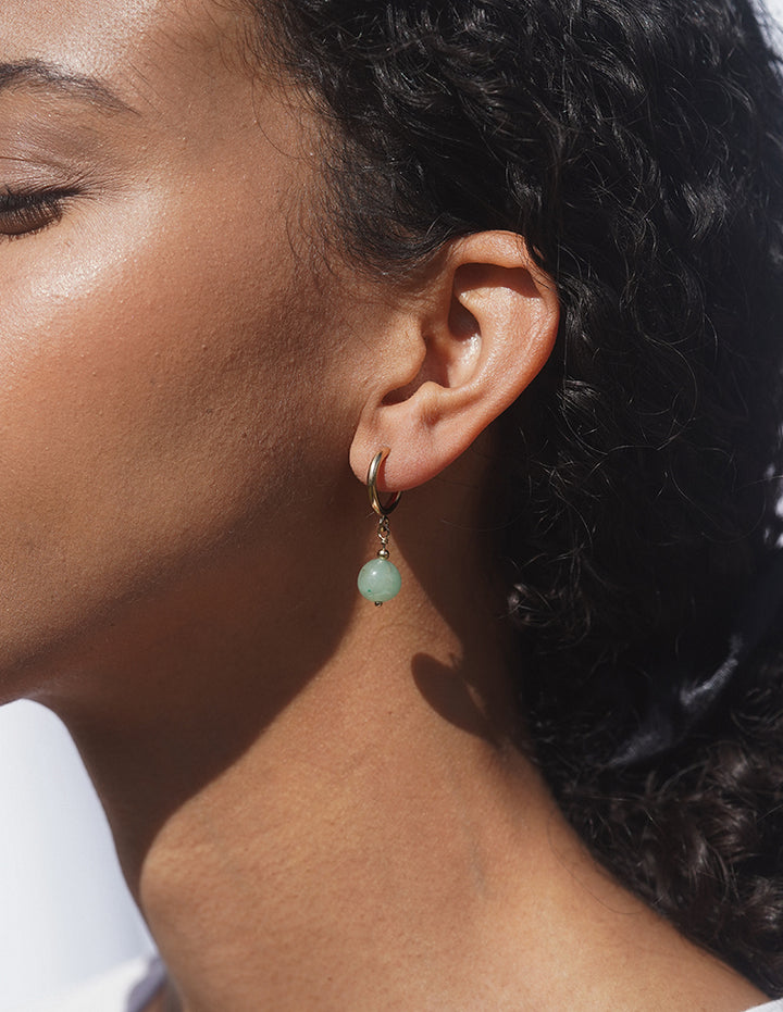 Juniper Hoops - Sea Foam