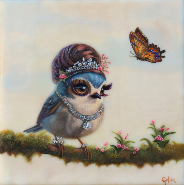 Audrey 8x10 Print by Carrie Goller